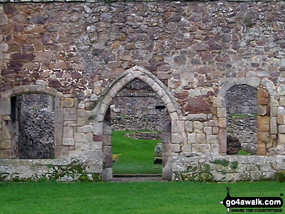 Walk sh112 Haughmond Abbey from Uffington - Haughmond Abbey