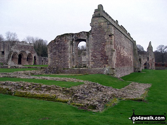 Walk sh186 Uffington from Upper Astley - Haughmond Abbey