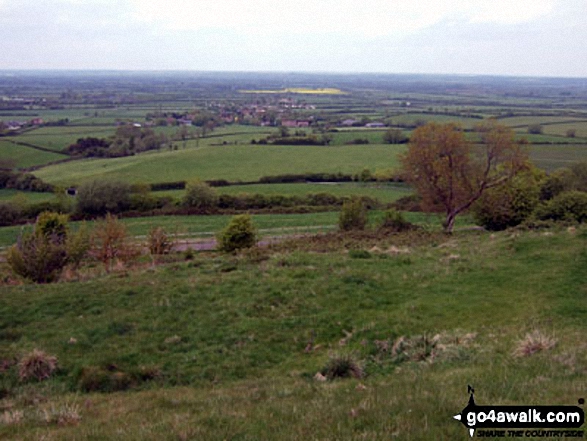 Piddington and The Oxfordshire Countryside from Muswell Hill