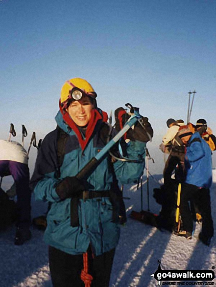 Me on Mont Blanc in The Frech Alps  France