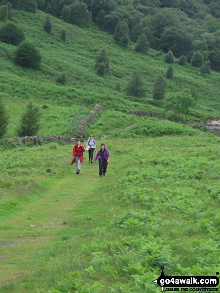 Walk c267 Haycock, Iron Crag, Lank Rigg and Grike from Ennerdale Water - Leaving Ennerdale Water