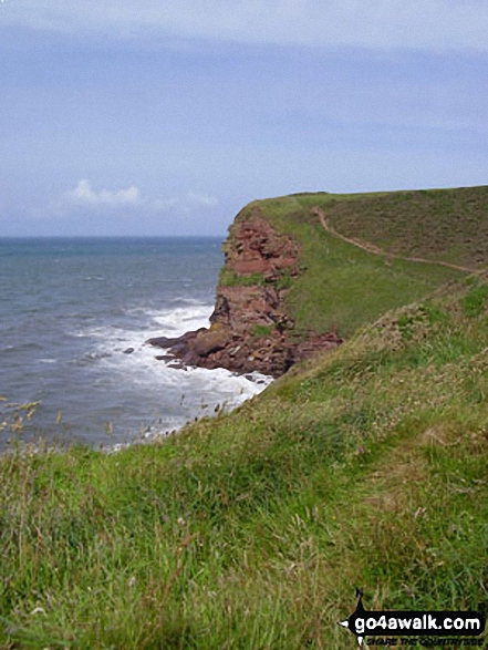 Walk c103 St Bees Head Lighthouse andd Sandwith from St Bees - St Bees Head