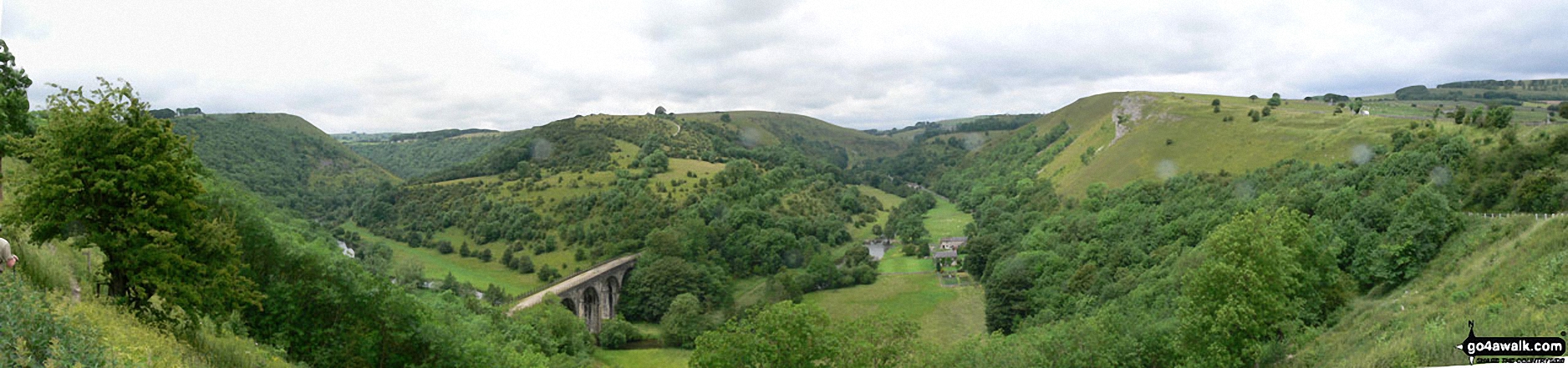 Walk d113 The Monsal Trail, Water-cum-Jolly Dale and Miller's Dale from Miller's Dale Station - *Cressbrook Dale