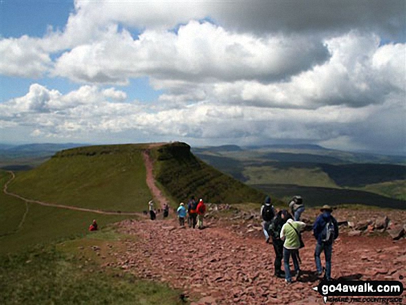 Corn Du from Pen y Fan