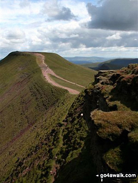 Corn Du from Pen y Fan 