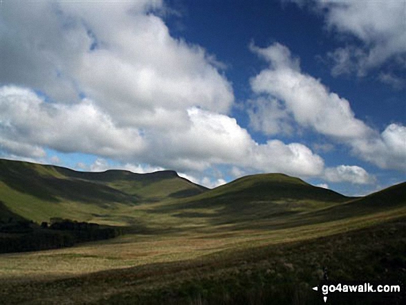 Walk po100 Pen y Fan from Neuadd Reservoir - Pen y Fan from Neuadd Reservoir