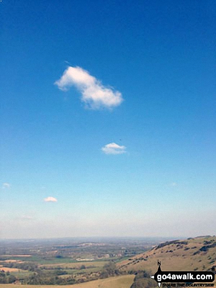 Walk es145 Jack and Jill from Ditchling Beacon - The view from Ditchling Beacon