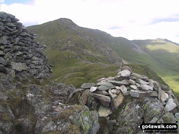 Walk c247 The Fairfield Horseshoe from Ambleside - High Pike (Scandale) from Low Pike (Scandale)