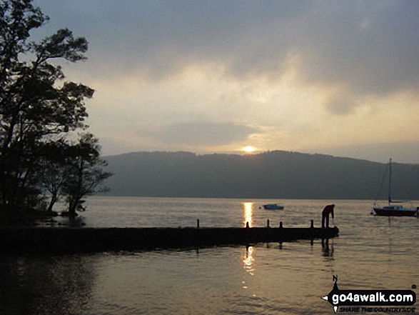 Walk c104 Orrest Head and Troutbeck from Windermere - Lake Windermere