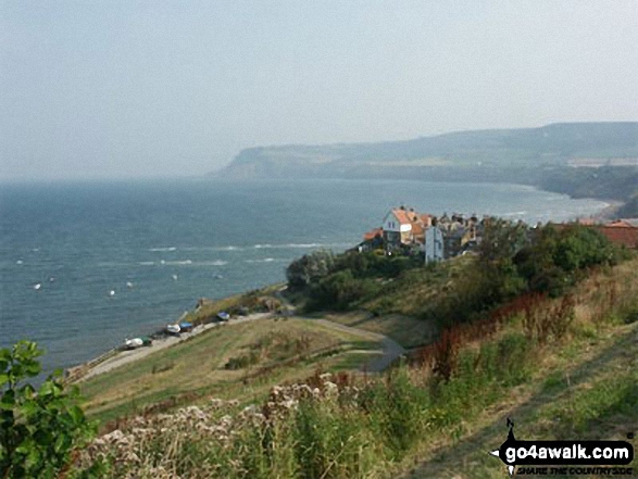 Robin Hood's Bay and Ravenscar from The Cleveland Way 