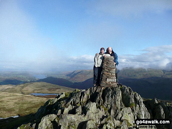 Walk c155 The Knott and Place Fell from Patterdale - On Place Fell