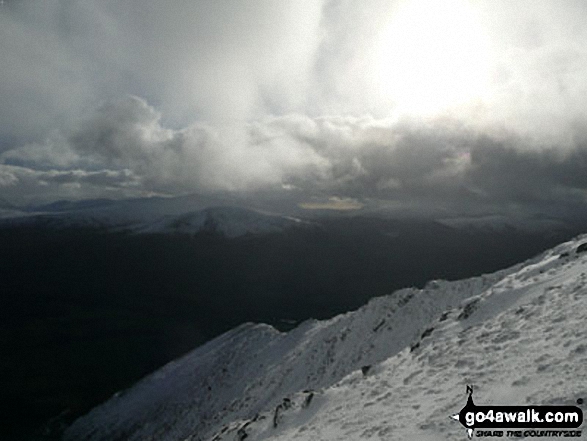 Walk c383 Blencathra via Sharp Edge from Scales - Clough Head and The Dodds from Blencathra (or Saddleback).