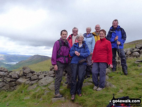 Near Angletarn Pikes with Ullswater and Place Fell in the background Bit of a wet walk!