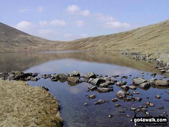 Walk c358 Seat Sandal, Fairfield and Heron Pike from Grasmere - Grisdale Tarn