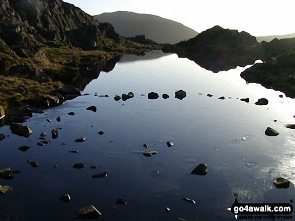 Walk c397 The Buttermere Fells from Buttermere - Innominate Tarn, Hay Stacks