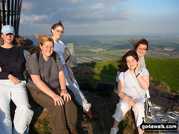 Me and some girls from my Ranger Unit on Dumyat