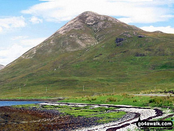 Walk Beinn na Cro walking UK Mountains in The Inner Hebrides (Western Isles)  Highland, Scotland