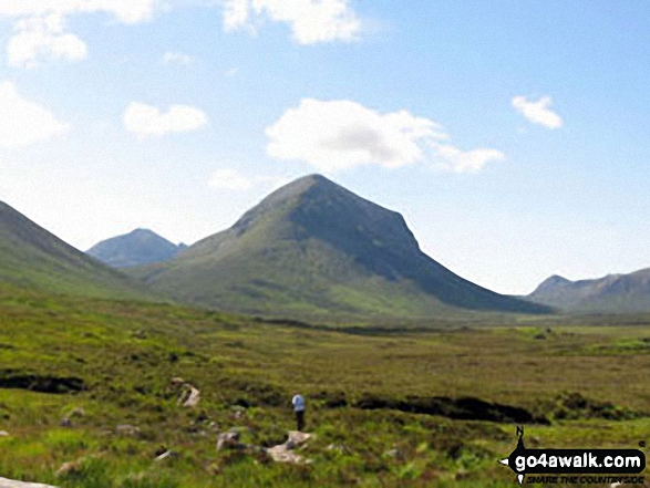 Walk Marsco walking UK Mountains in The Inner Hebrides (Western Isles)  Highland, Scotland