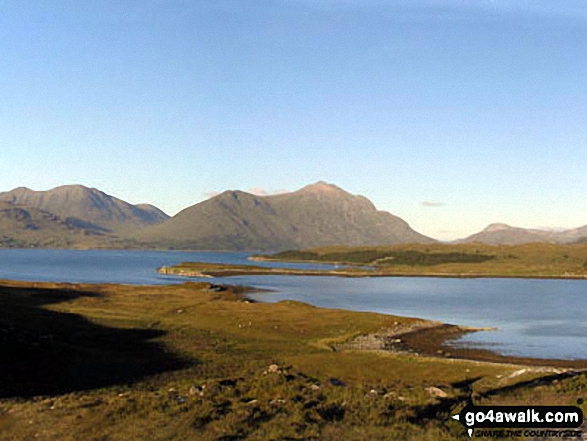 Walk Spidean a' Choire Leith (Liathach) walking UK Mountains in The Achnashellach and Torridon Hills  Highland, Scotland