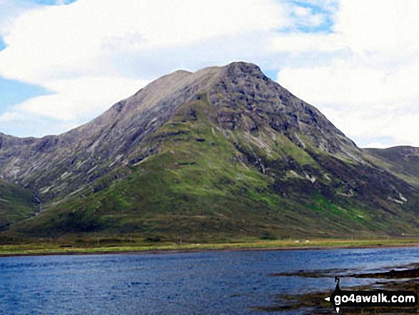 Garbh-bheinn (Skye) and Belig from Loch Slapin near Torrin 