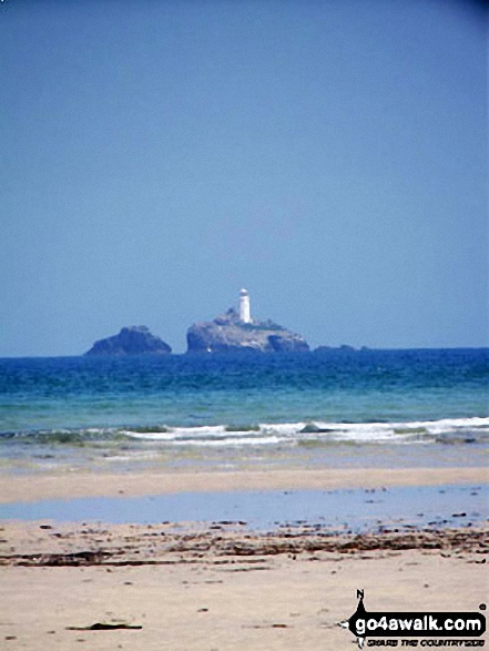 Godrevy Island from Carbis Bay 