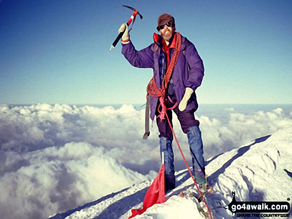 Me on Mont Blanc in The French Alps  France