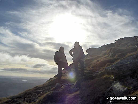 Approaching the top of Mayar 