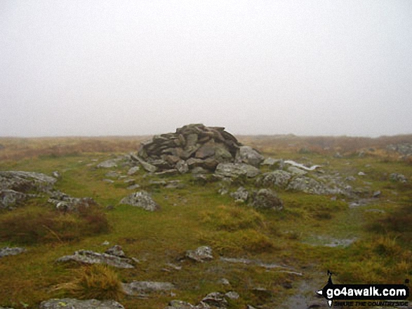 Walk c243 High Raise and Ullscarf from Rosthwaite - Ullscarf summit