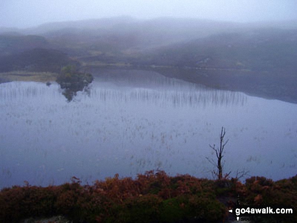 Walk c143 Brund Fell and King's How from Rosthwaite - Dock Tarn