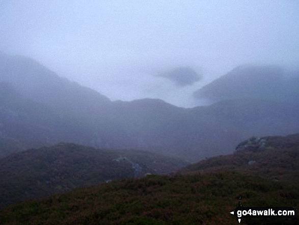 Walk c278 High Tove, Ullscarf and Great Crag from Watendlath - Borrowdale from Great Crag