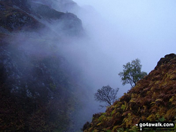 Walk c143 Brund Fell and King's How from Rosthwaite - Willygrass Gill