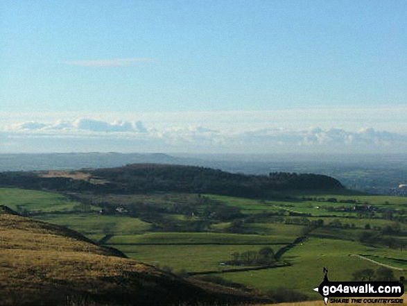 SW from nr the lower slopes of Great Hill 