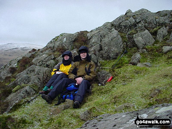 Mark & Catherine Bradey on Hay Stacks in The Lake District Cumbria England