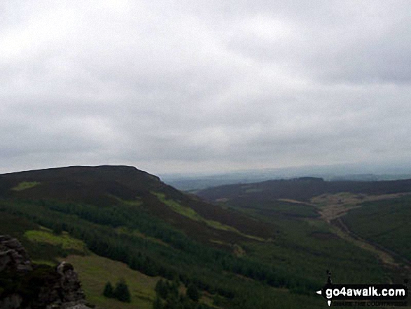 Walk n136 Long Crags from Thrunton Wood - Views from Long Crag