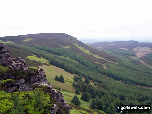 Walk n136 Long Crags from Thrunton Wood - Views from Long Crag