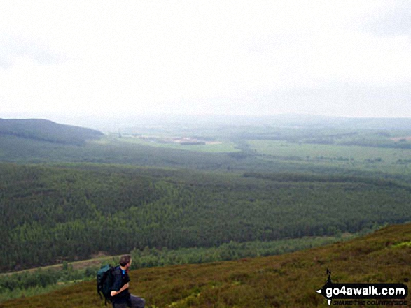 Walk n136 Long Crags from Thrunton Wood - Views from Long Crag