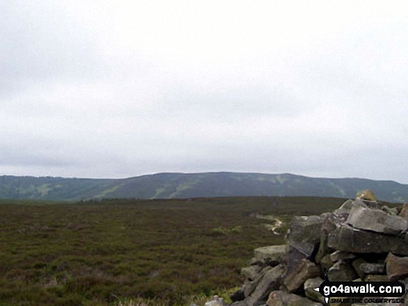 Hard Nab summit cairn 