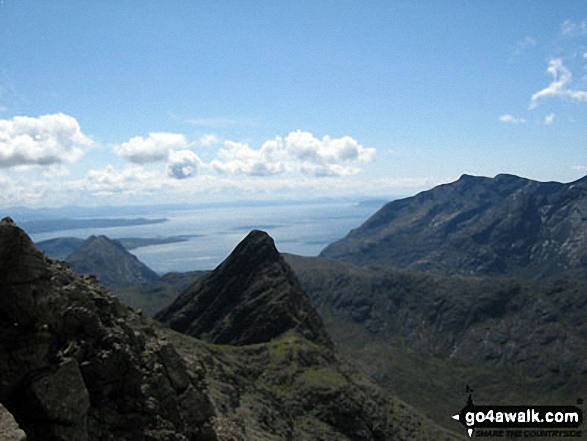 Sgurr na Stri from Sgurr nan Gillean