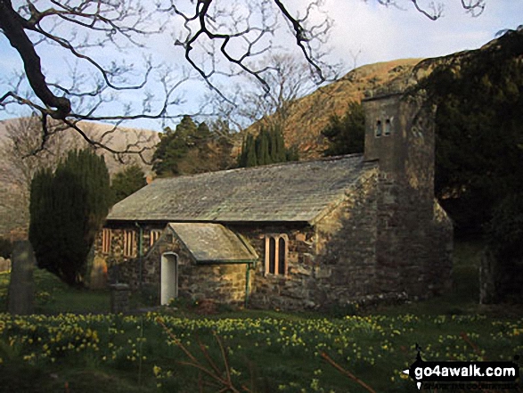 Walk c285 St John's Beck from St John's in the Vale - St John's in the Vale Church