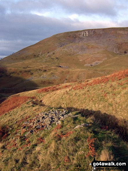 Mell Fell and Delfekirk Scar from Swindale Edge 