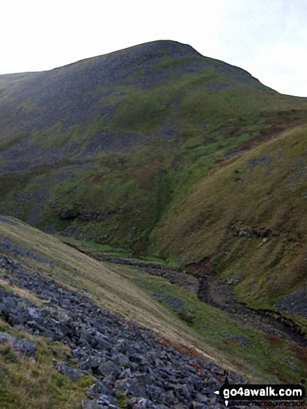 Walk c407 Little Fell (Burton Fell), Mickle Fell and Murton Fell from Hilton - Roman Fell from Swindale Edge