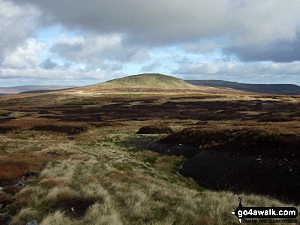 Mickle Fell from Little Fell (Burton Fell) 