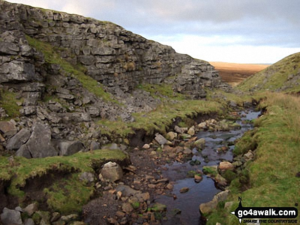 Swarth Beck at the head of Scordale 