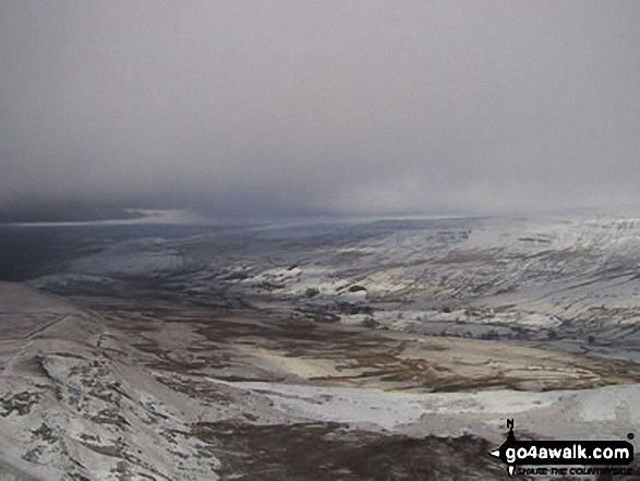 The Mallerstang Valley from The Nab, Wild Boar Fell