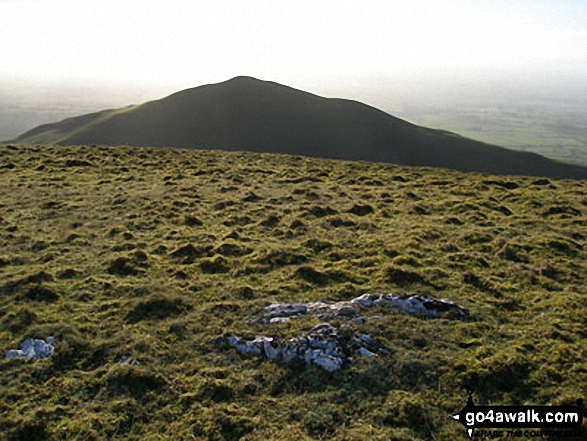 Walk c445 Dufton Pike, Backstone Edge and High Cup Nick from Dufton - Dufton Pike from Brownber Hill