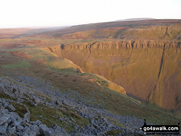 The Head of High Cup from Backstone Edge (Dufton Fell) 