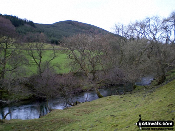 Moffat Water with Hunterheck Hill beyond 