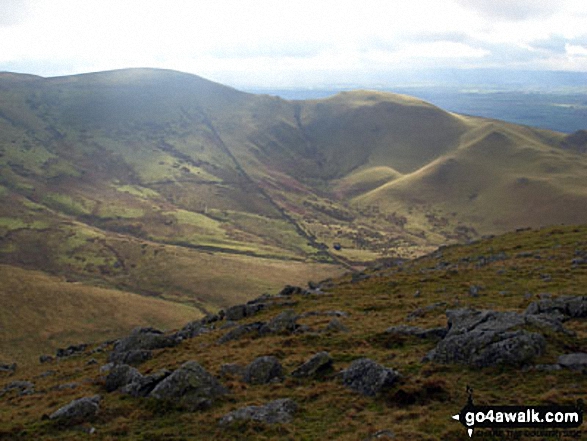 Brown Hill and Muska Fell from Cuns Fell 