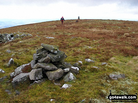 Walk c430 Cuns Fell, Melmerby Fell and Fiend's Fell from Melmerby - On Fiend's Fell