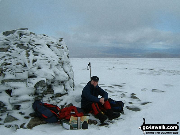 Walk Meall Chuaich walking UK Mountains in The Drumochter Hills  Highland, Scotland